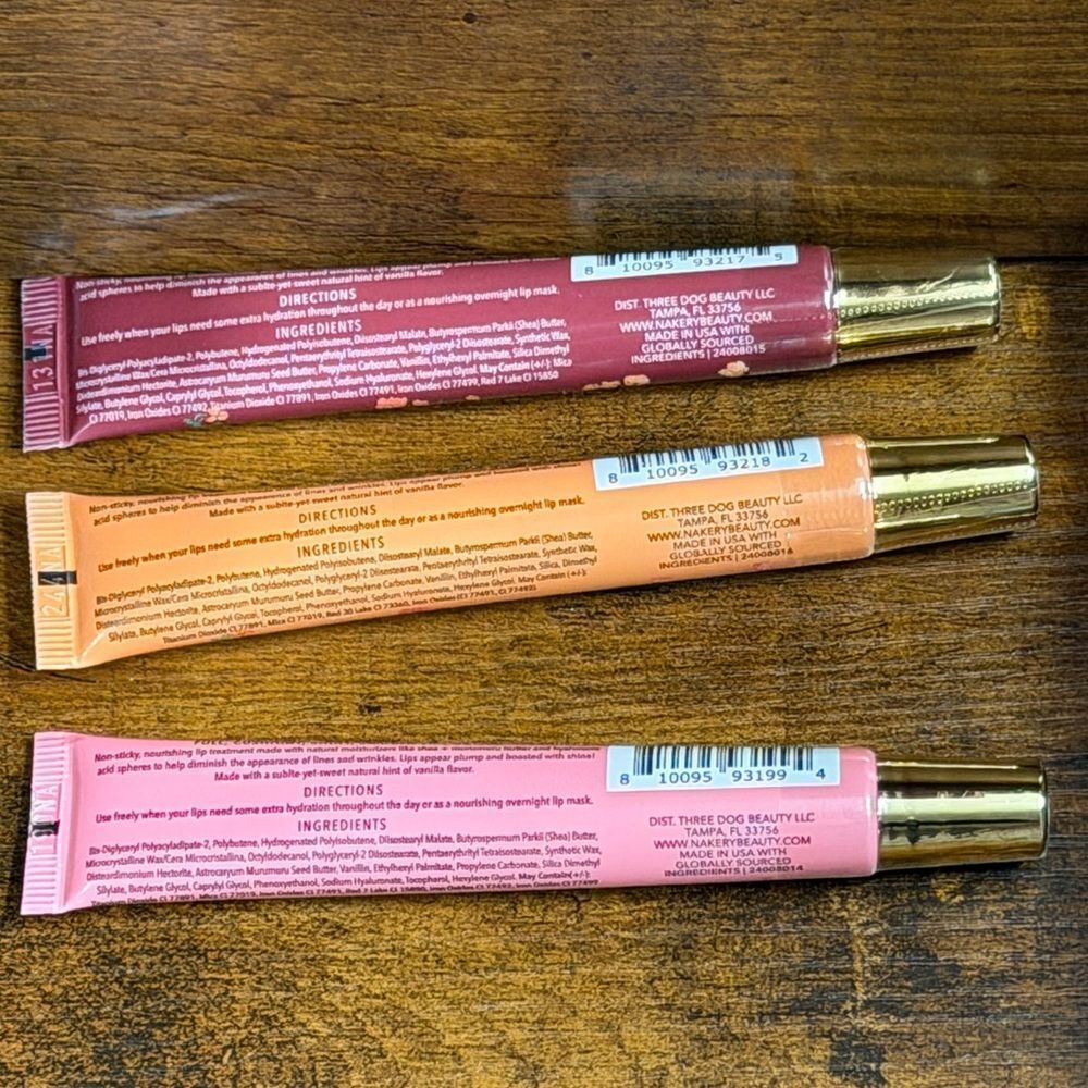 🌸 Nakery Beauty Plumping + Line-Smoothing Lip Treatment Trio | NEW - Picture 15 of 15